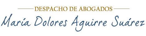 Abogado María Dolores Aguirre Suárez - Logo